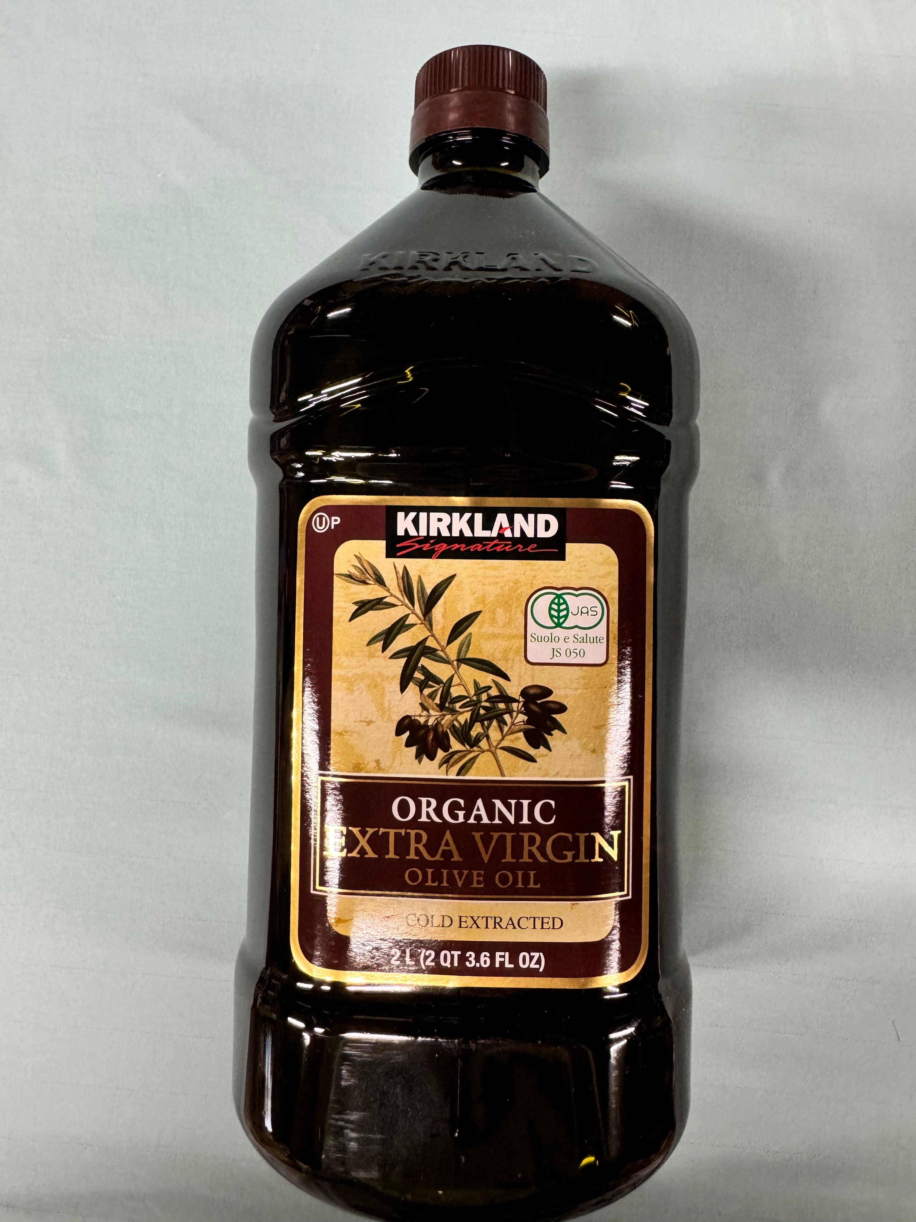 コストコ KIRKLAND signatureカークランドオーガニック エクストラバージンオリーブオイル1832g